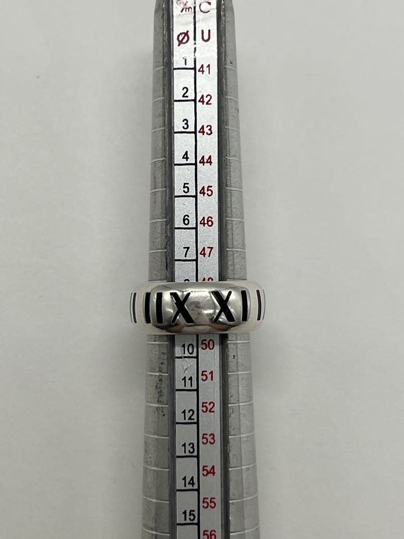 ティファニー TIFFANY アトラス エナメル リング 9号 SV925 ティファニー TIFFANY アトラス エナメル リング 9号 SV925 | Refind