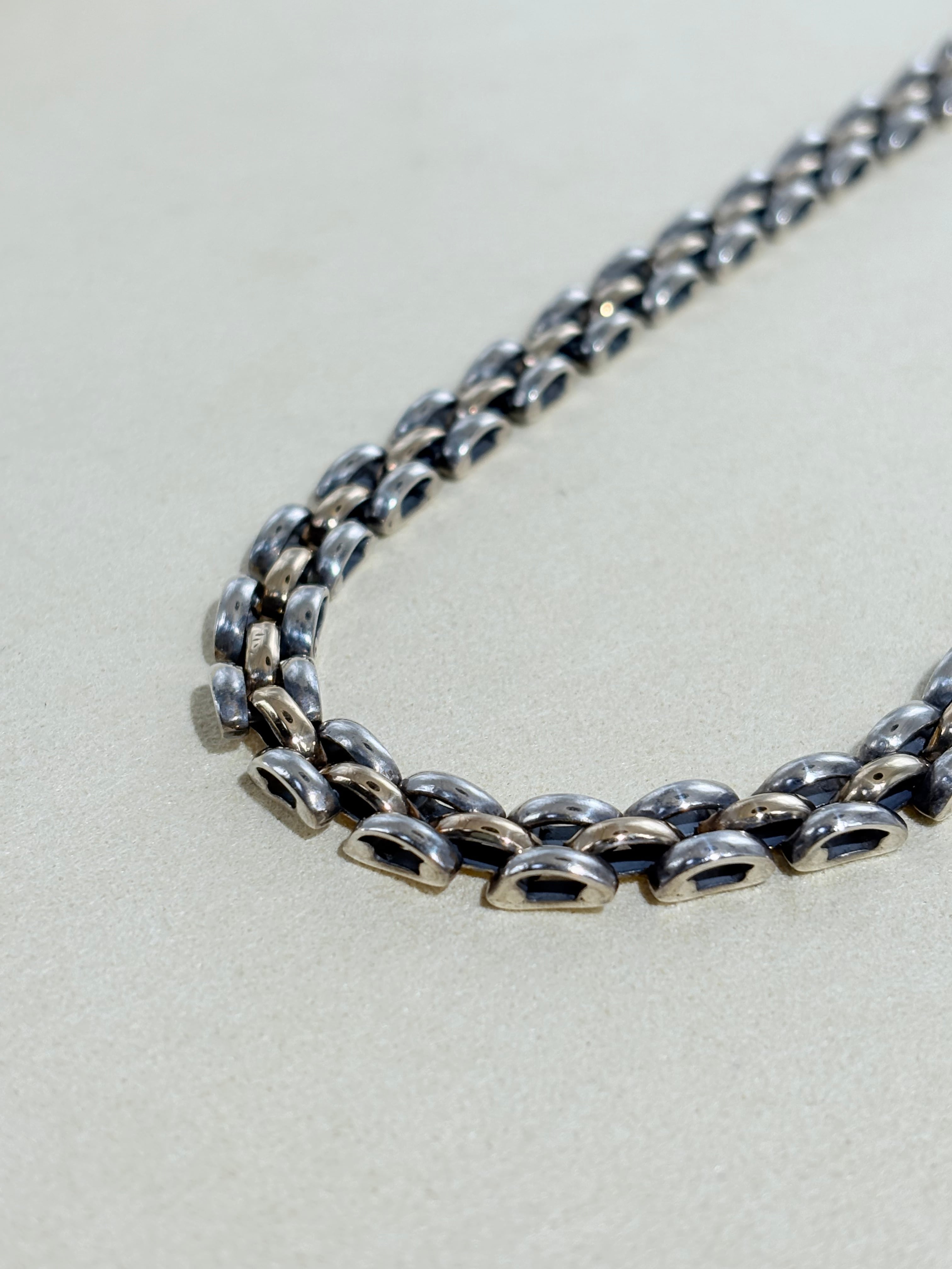 18k Accent Design Chain Necklace -Germany-