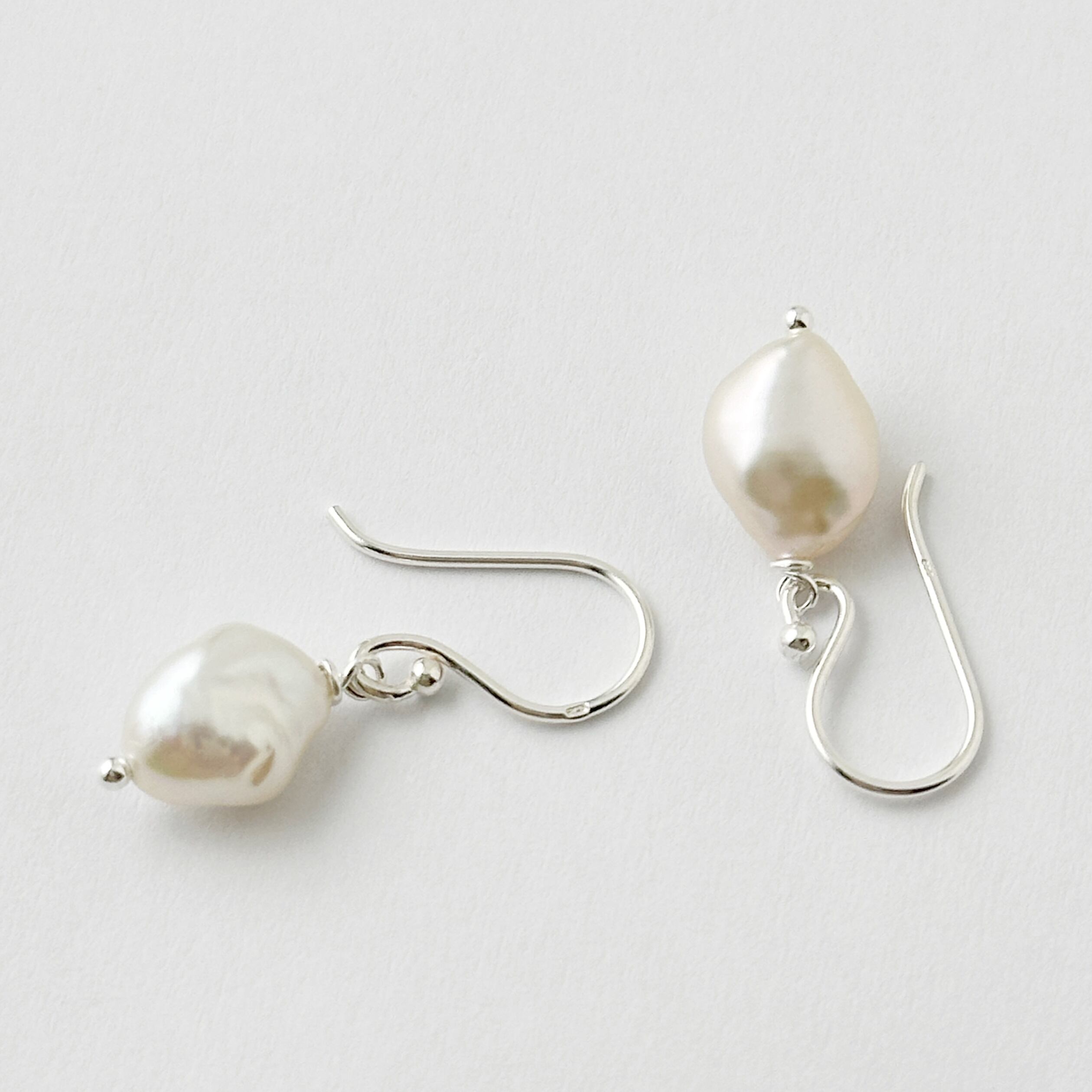 senyo様 リクエスト 5点 まとめ商品　パールピアス　バロックパールピアス 新価格】バロックパールピアス（ゴールド）（ホワイト/グレー