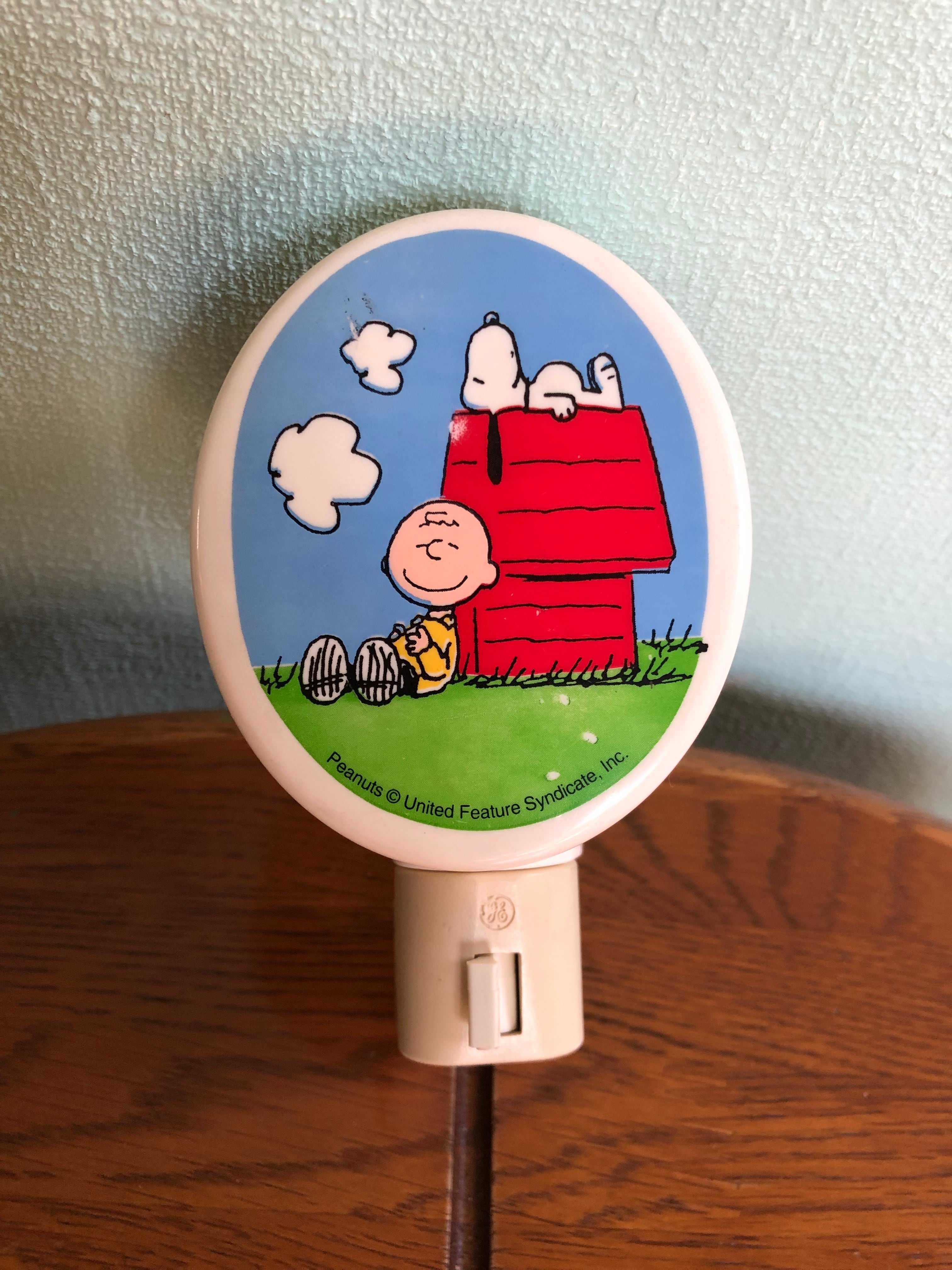 GE Peanuts Snoopy Night Light/ ナイトライト GE社製 スヌーピー チャーリーブラウン 足元灯 ビンテージ |  MOTORROCK KUSTOMSHOP ”FU’Z KORNER” powered by BASE