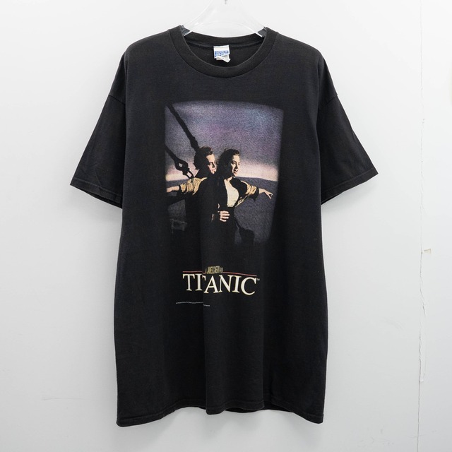 Titanic " Movie Promo Black " XL 【E6-123】