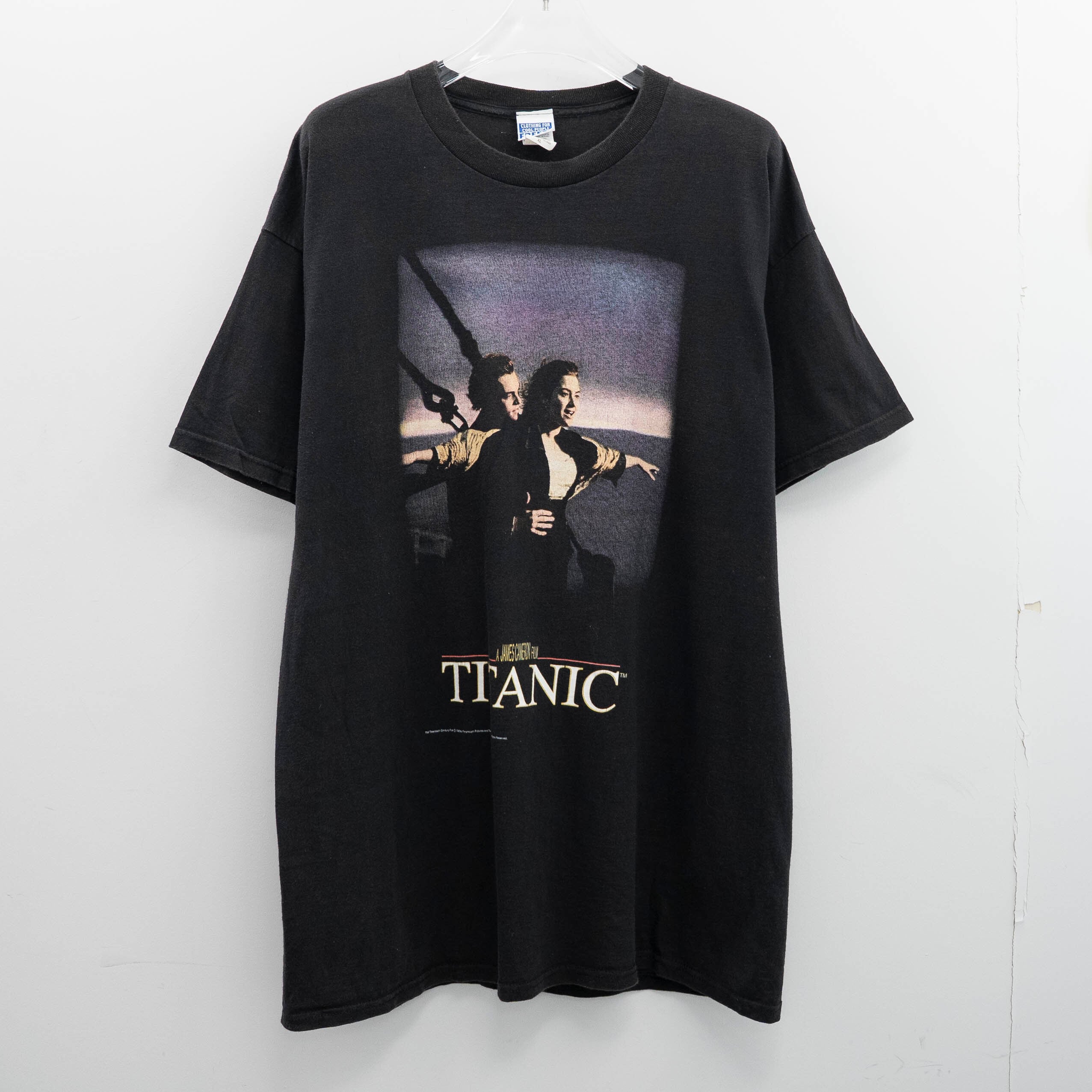 Titanic " Movie Promo Black " XL 【E6-123】