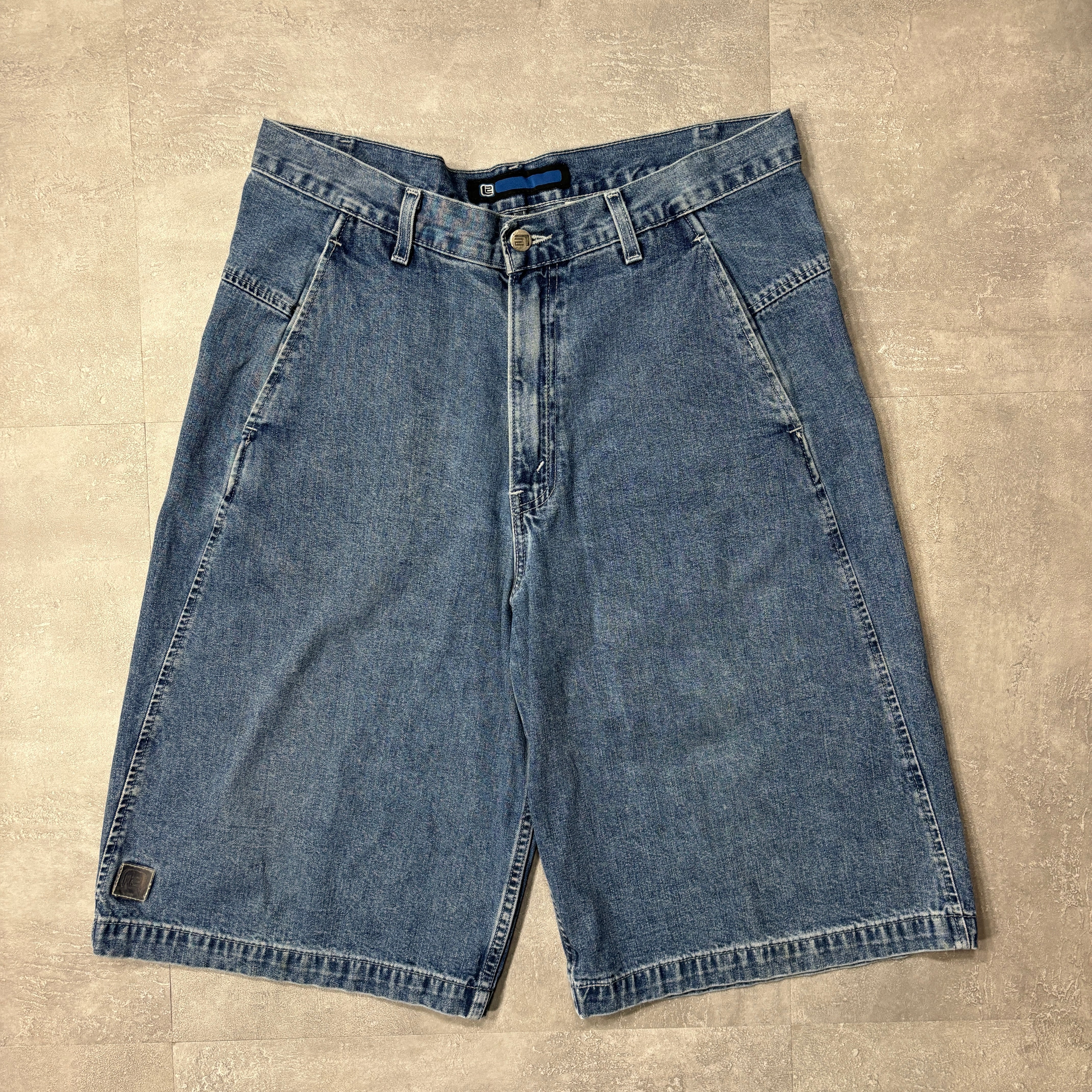 《実寸W35》Levi's リーバイス L2 デニムショーツ ハーフパンツ 90s no.3884