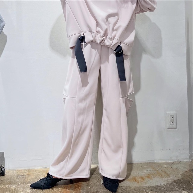 トラノイ  TRANOI 2way slit pants
