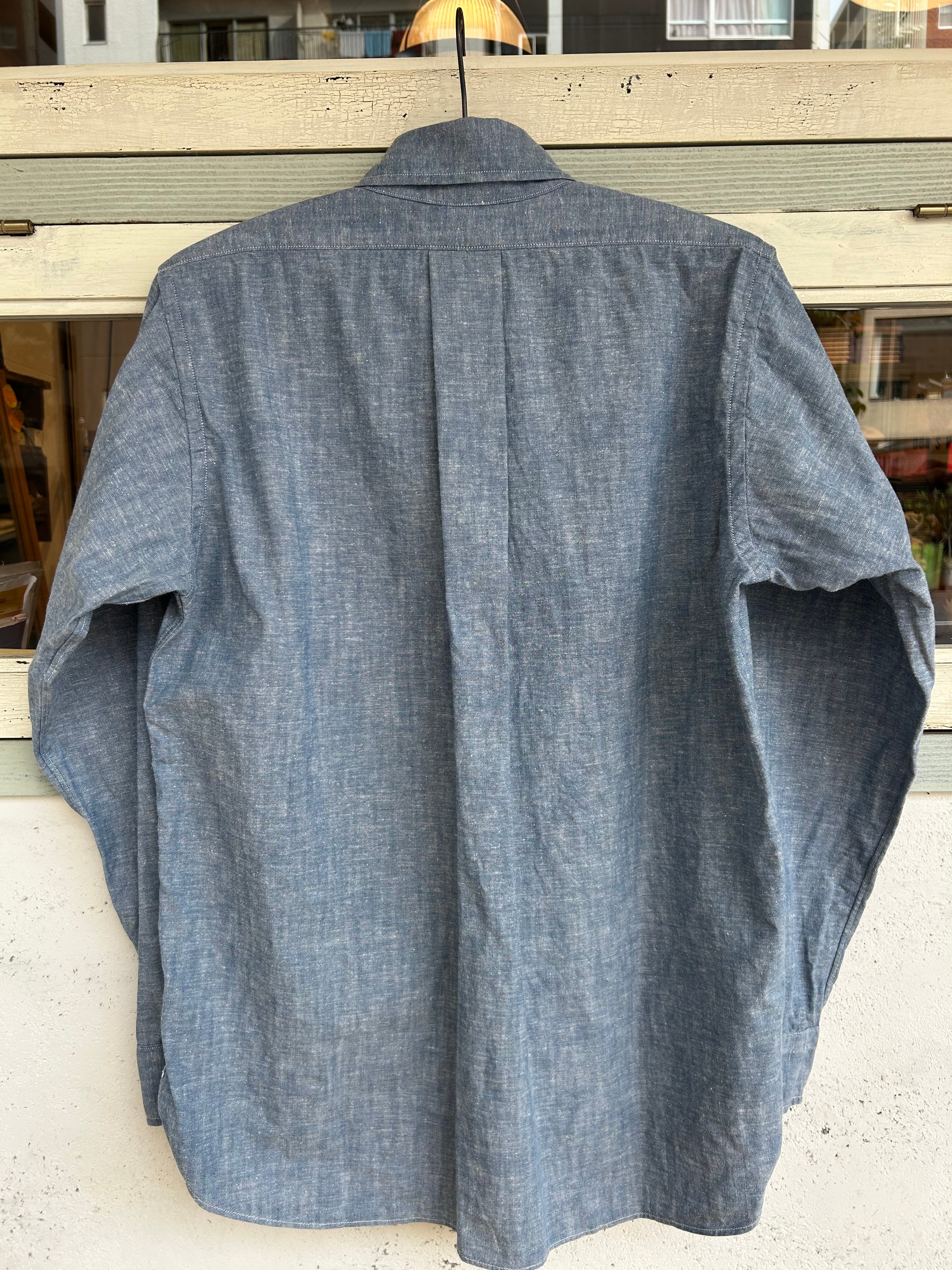 JG-33 BB Button-down Shirt ネイビー John Gluckow | union online shop