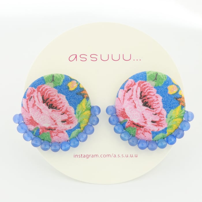 assuuu/84/アッスー/girlピアス/水の華 | ナチュラル素材で心地よい