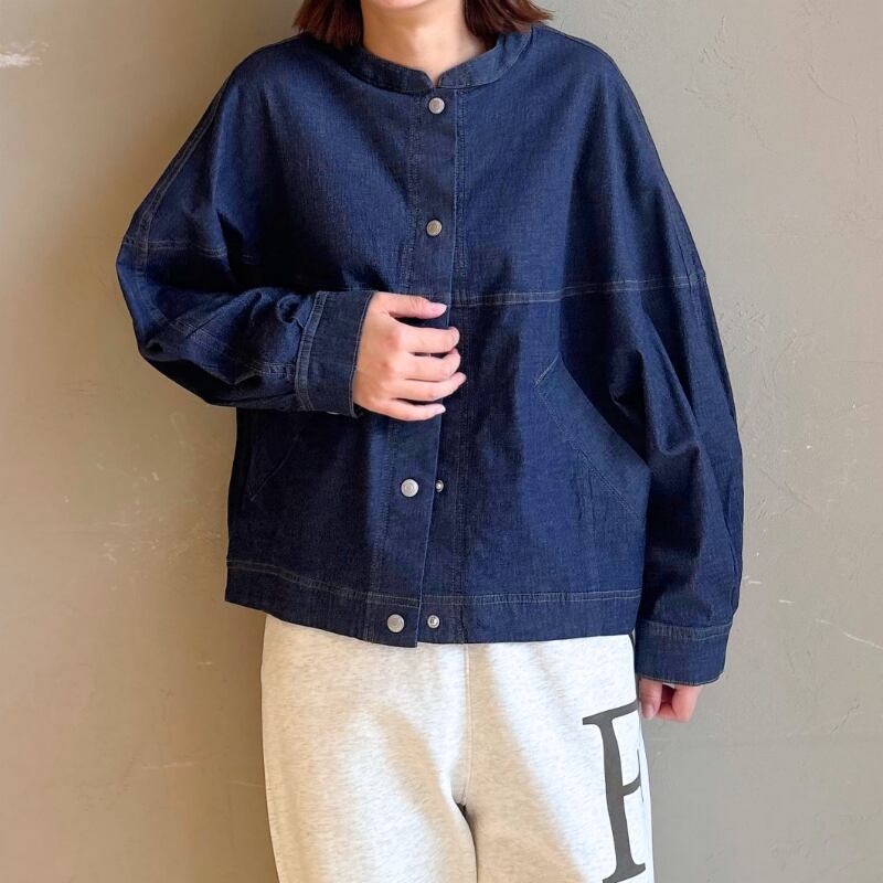 CYNICAL デニムジャケット CYNICAL 】ノーカラーデニムジャケット | valance 福井｜レディース