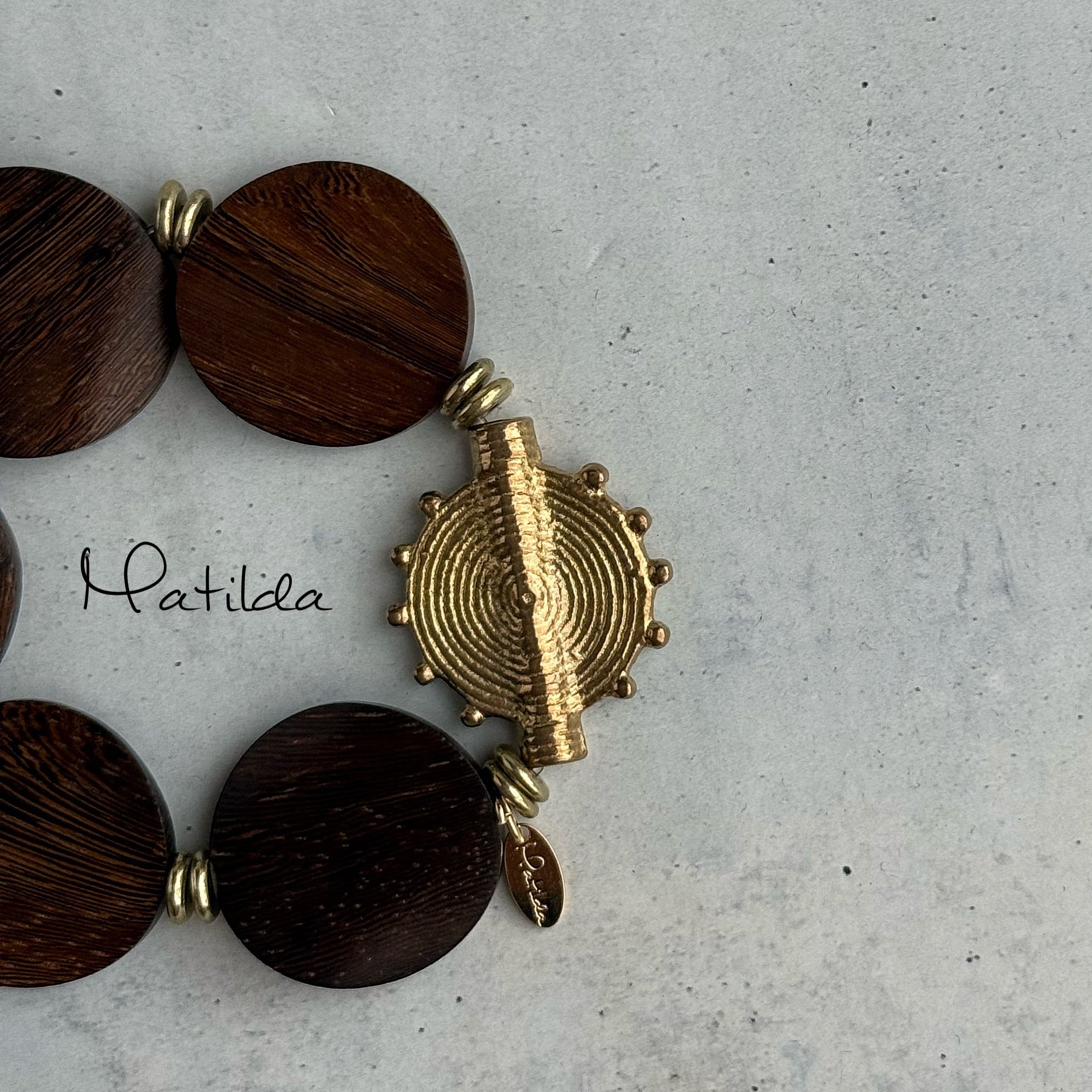 tumble bracelet(ウッド)