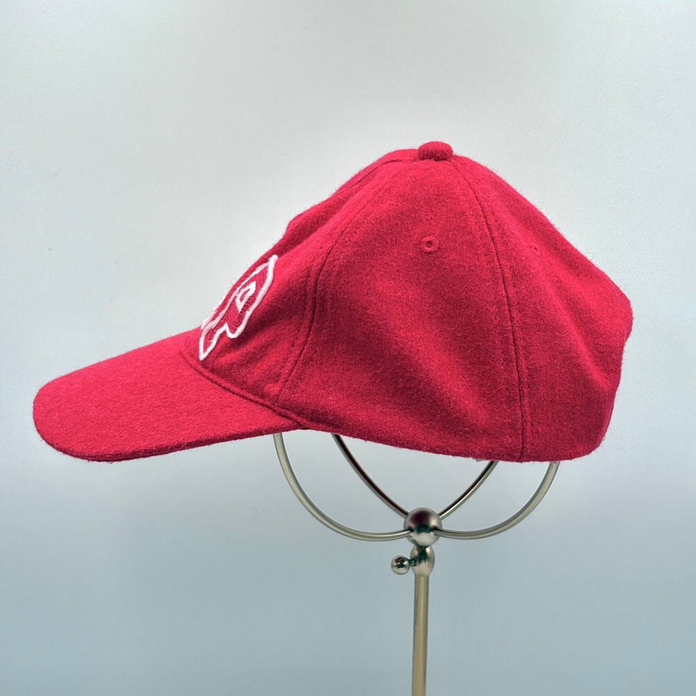 10s GAP ギャップ ビッグロゴ刺繍 ウールブレンド フェルト 6パネル