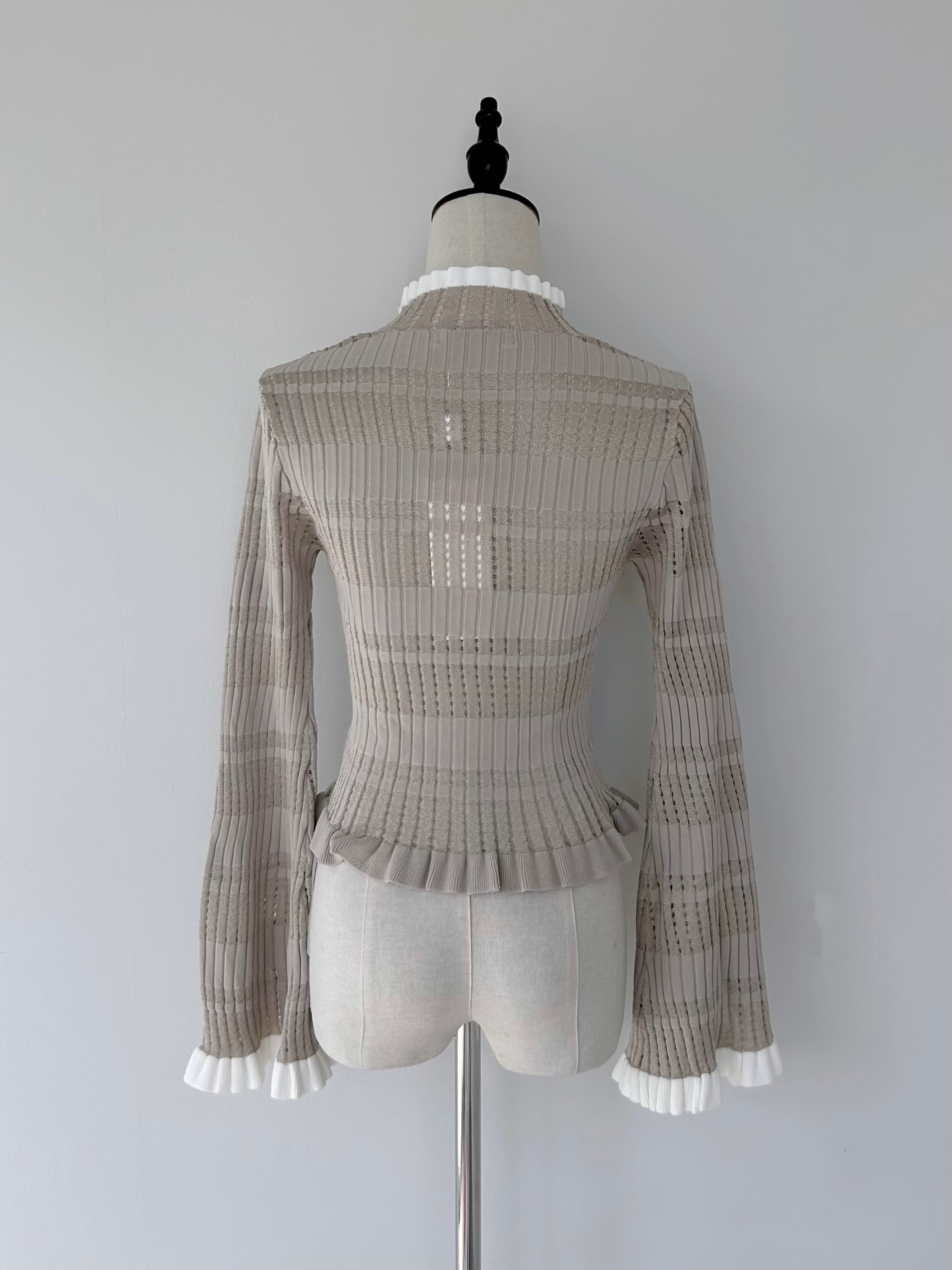 COEL 袖フレアボーダーニット | KOKO