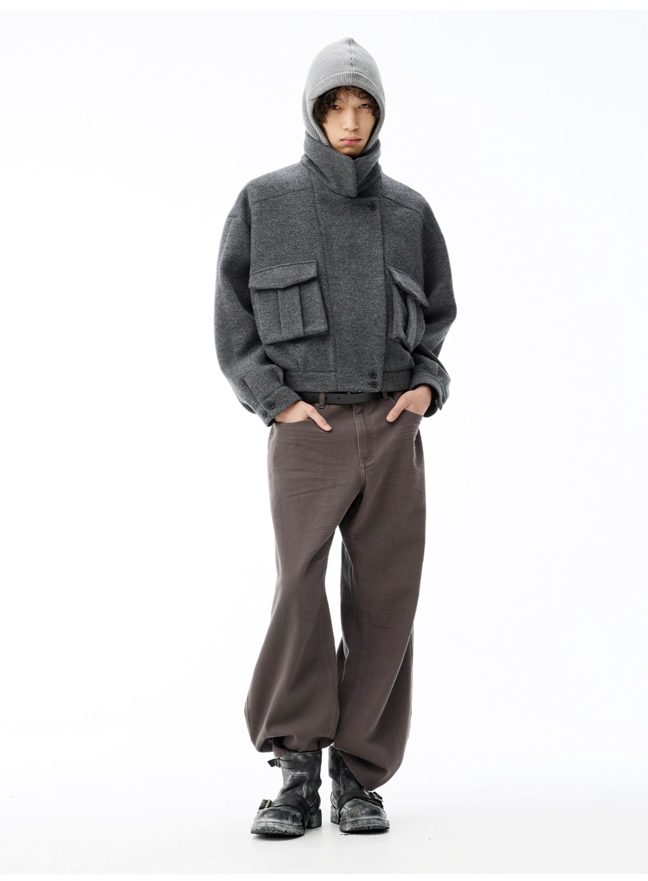 JCAESAR STUDIO Felt Pocket Flight Jacket