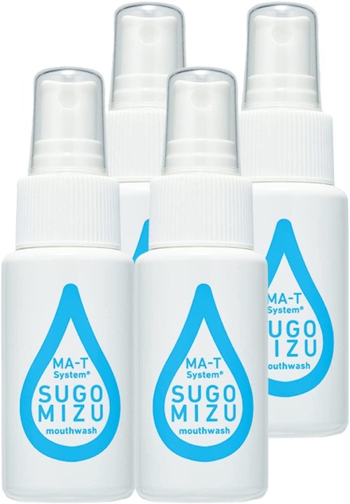 SUGO MIZUマウスウォッシュ 45ｍL 4本セット