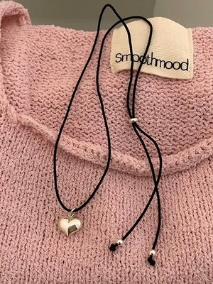 【即納商品】plump heart necklace