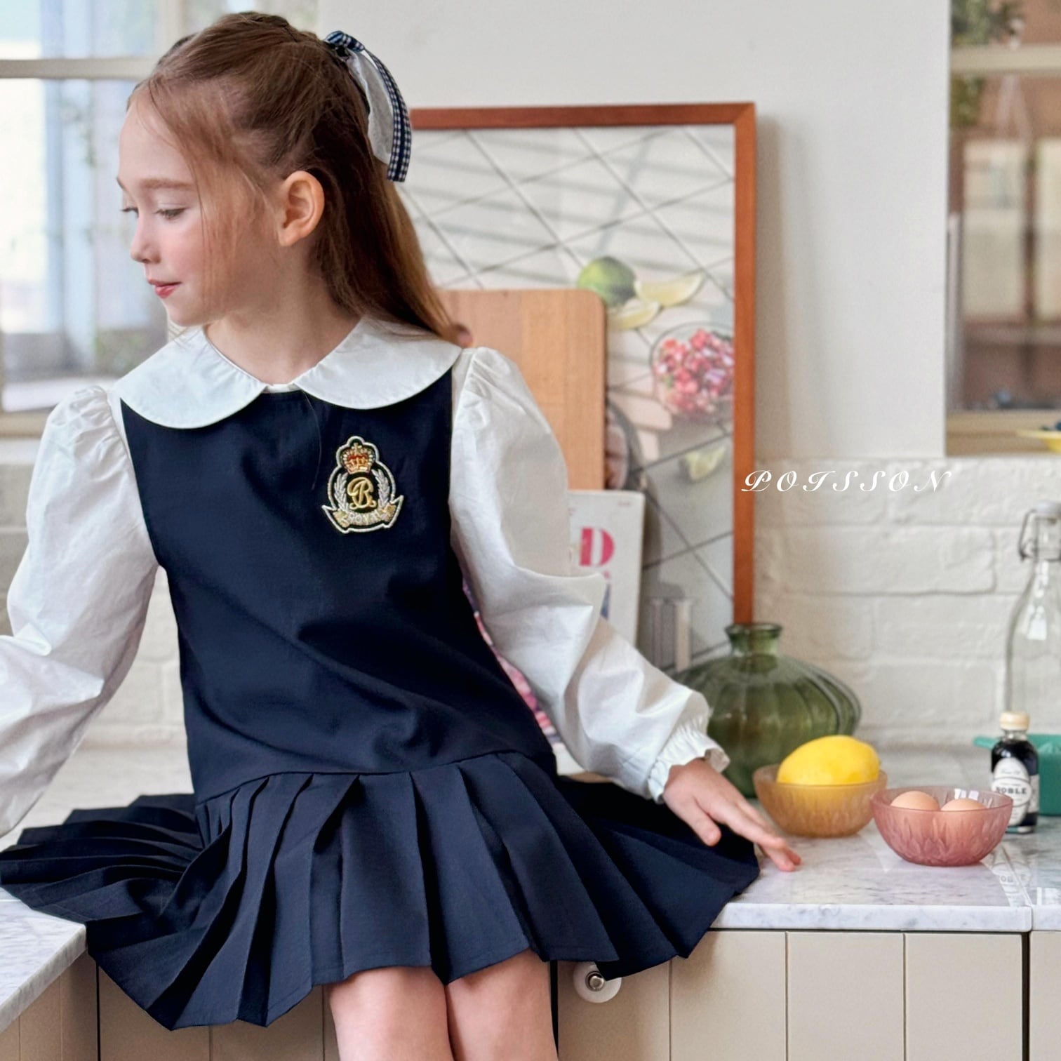 sold out» Christina Rohde Dress No.184 Black | 子供服 capucapu