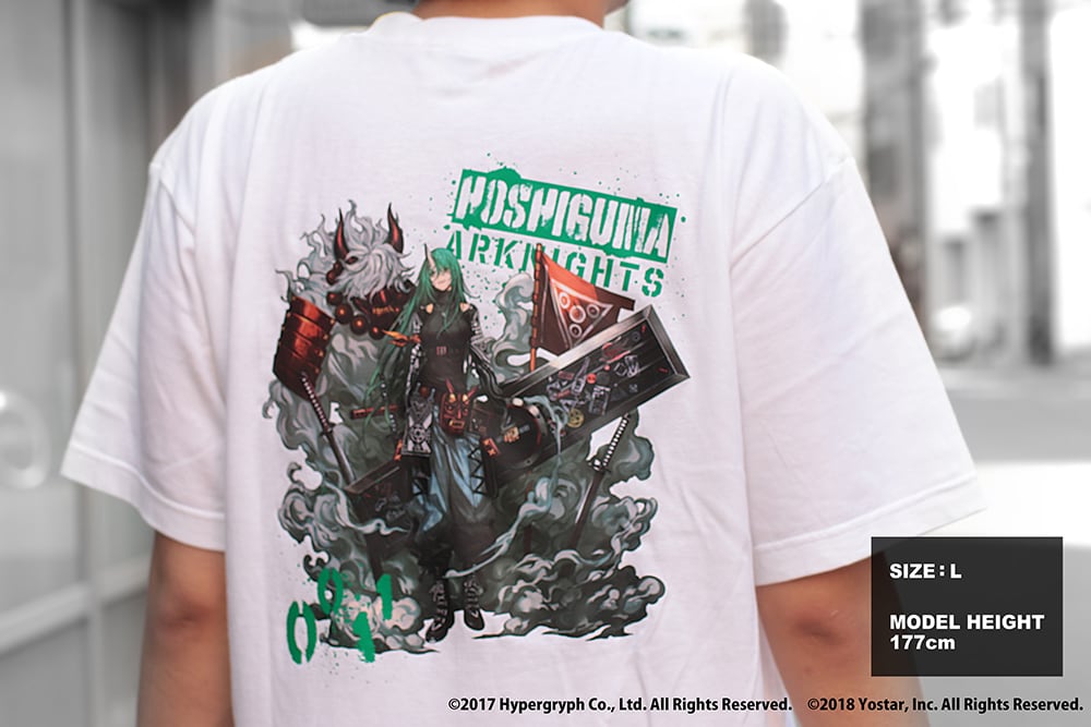 取り寄せ商品＞アークナイツ コーデTシャツ ホシグマ M/L/XLサイズ