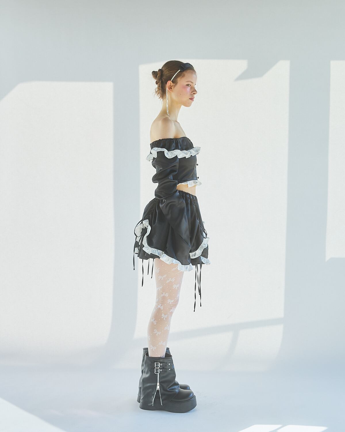 S/S フリルサテンブラウス | lilLilly official webstore