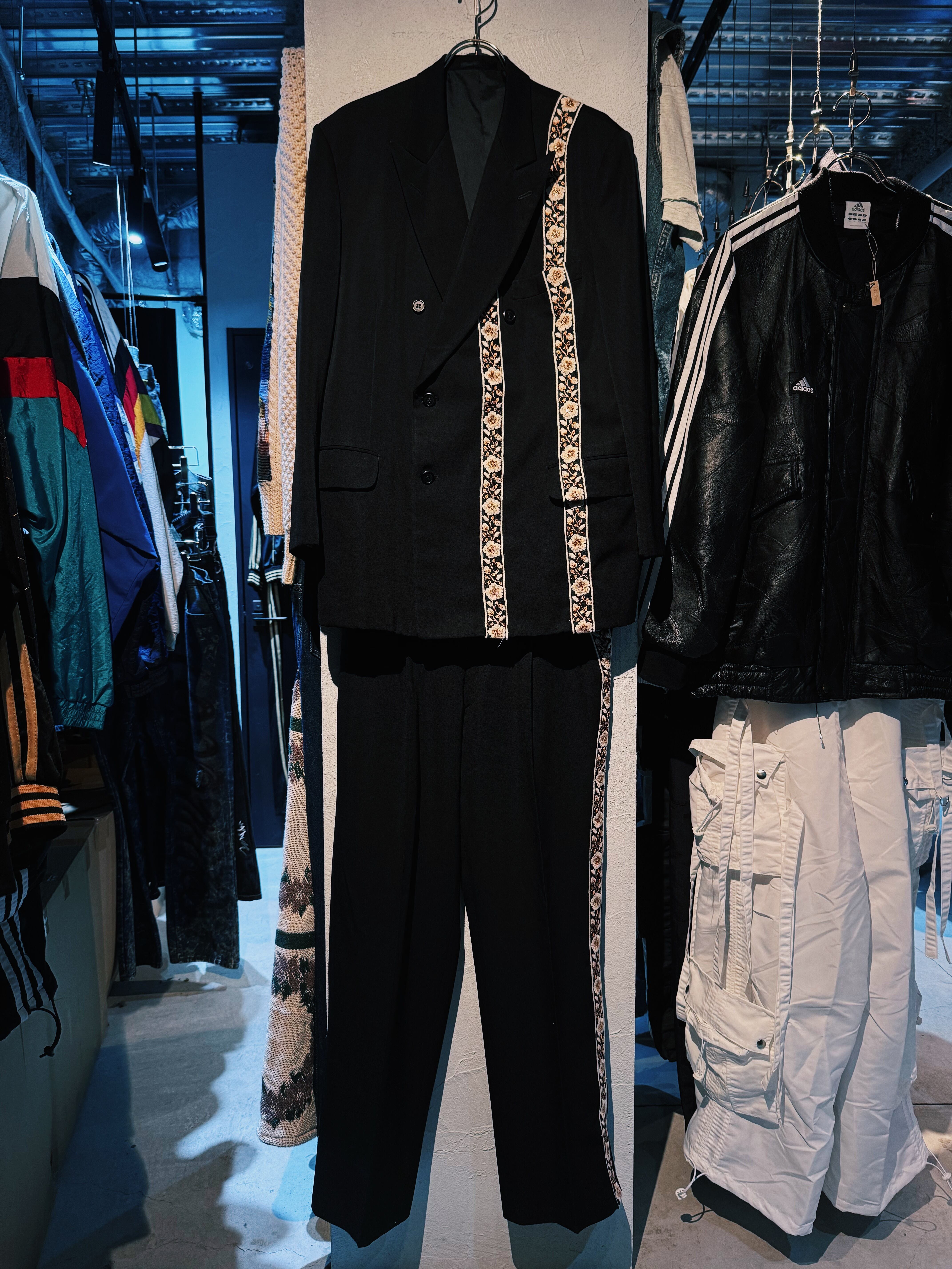 【D4C】"Original remake" flower lace design special processing vintage set up