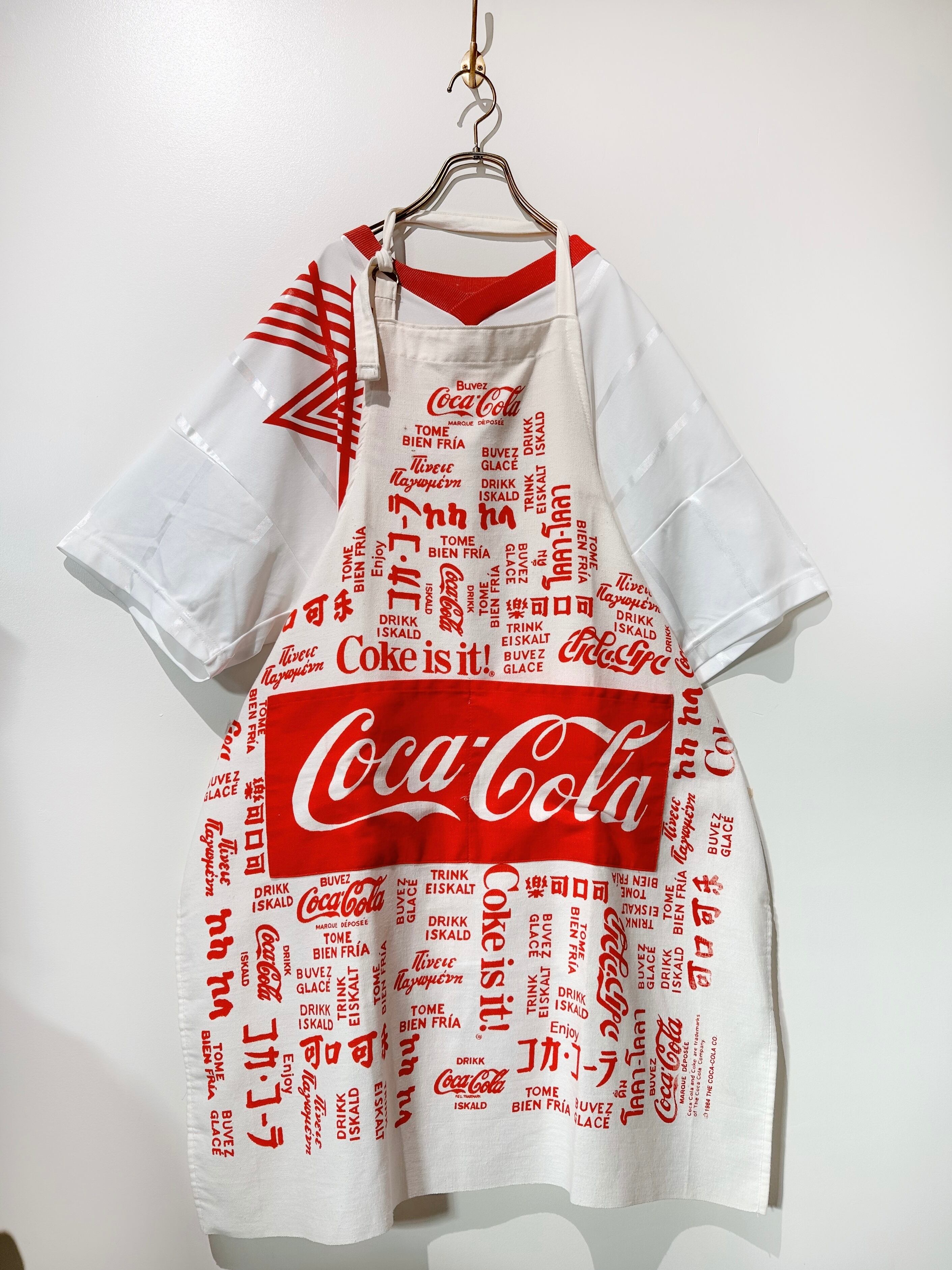 (AC518)80’s Coca Cola apron made in USA