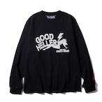 GOODHELLER " AMERICAN PINUP GIRL L/S TSHIRT  " BLACK