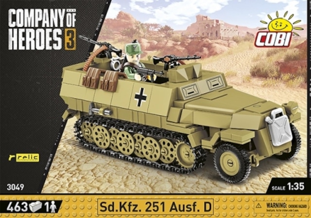 COBI #2535 M3 75mm 対戦車自走砲 (M3 GMC)