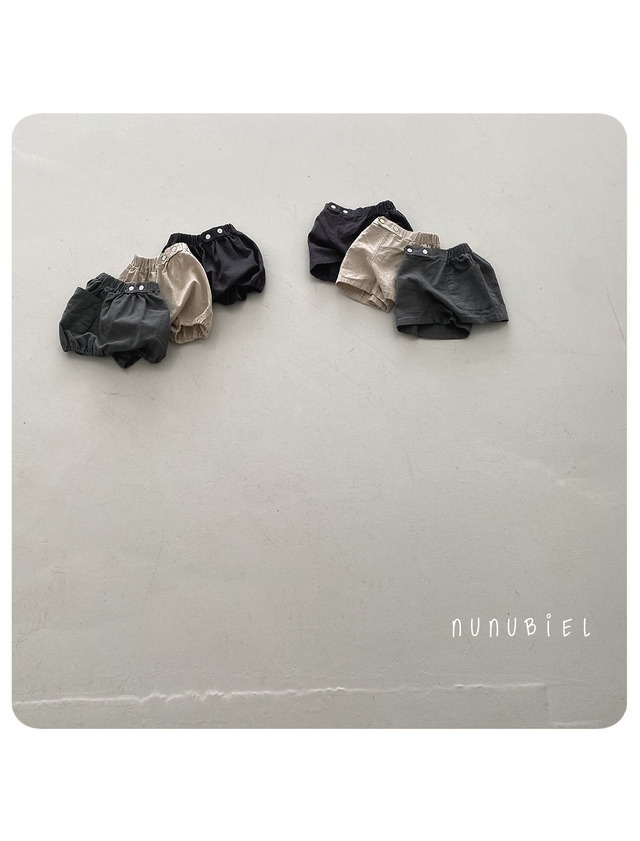 《予約》送料無料【nunubiel】buckle pants