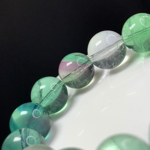 b182大玉フローライトブレスレット
