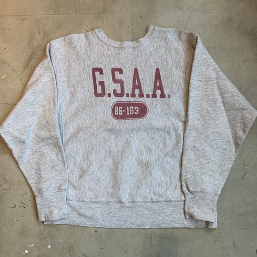 80's Champion チャンピオン リバースウィーブ スウェット G.S.A.A.染 ...