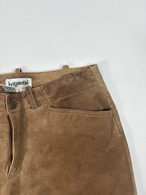 1990s- Suede Cargo Pants