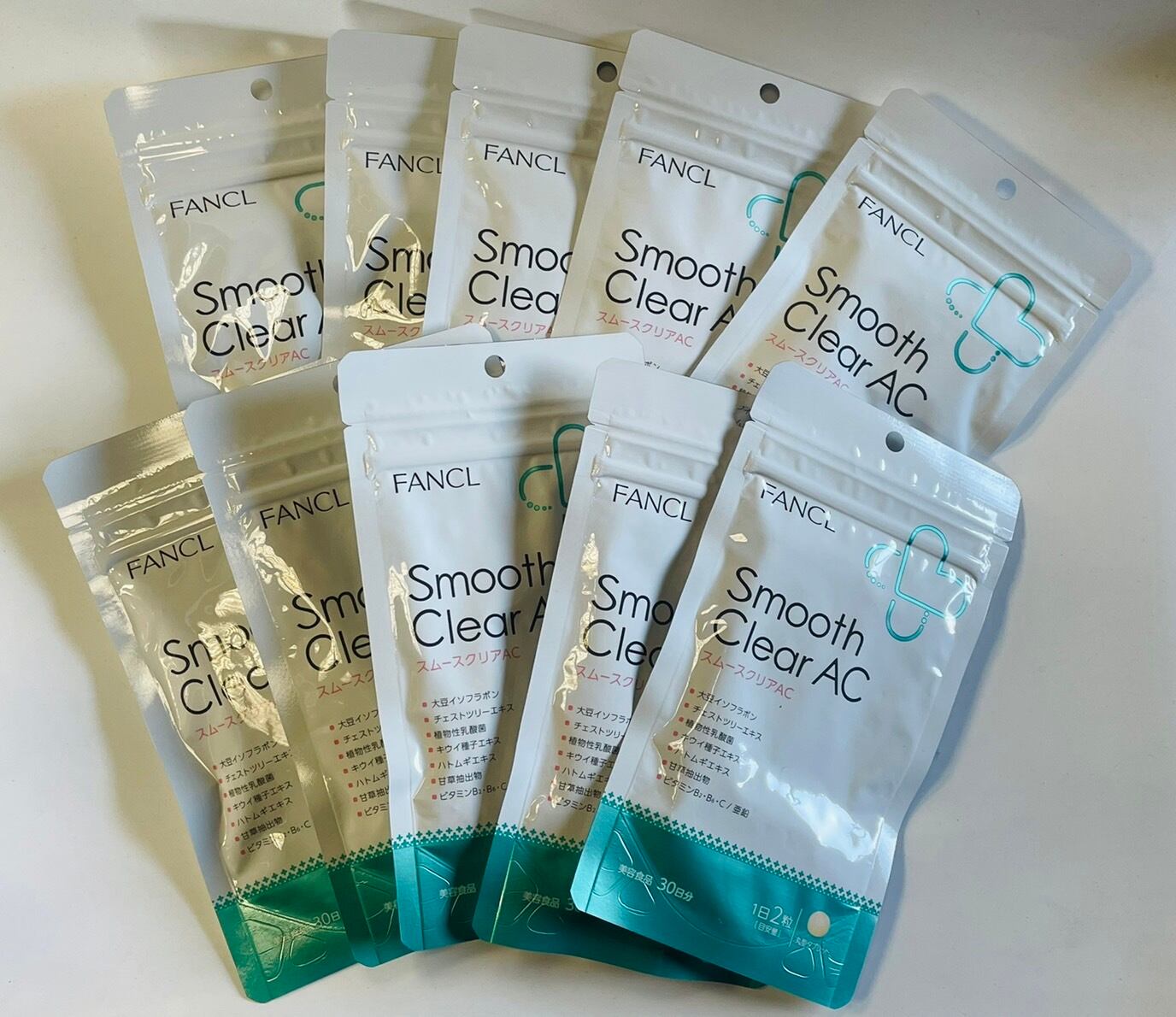 送料無料ファンケル　スムースクリアAC30日分 X10