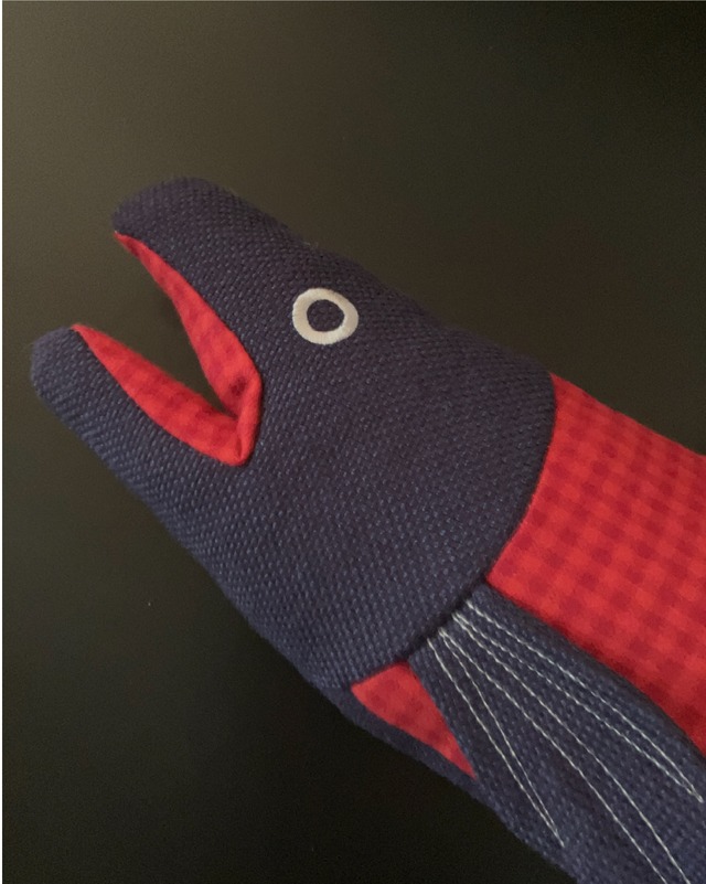 SHAKE plush -  Purple×Red