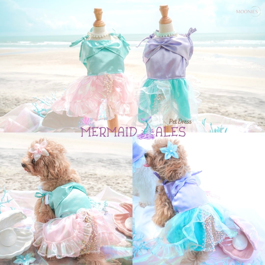 Mermaid Tales – Pet Dress〈XS-L〉