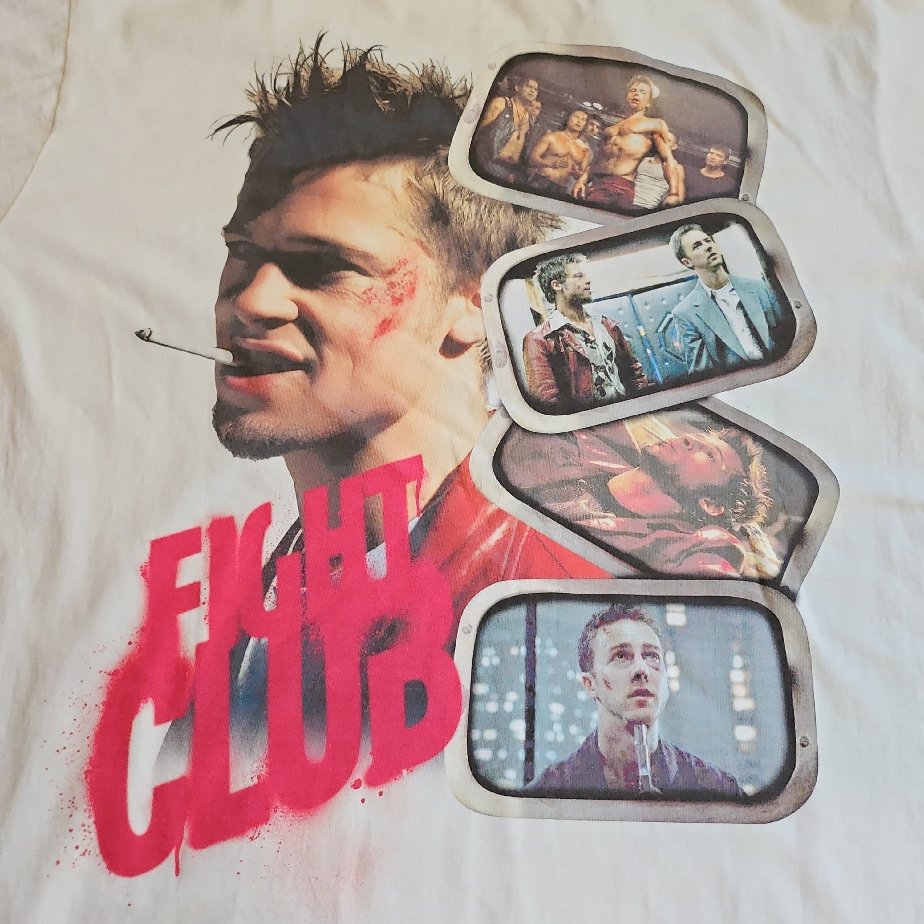 c*0様 【ファイト・クラブTシャツ 映画Tシャツ ブラッド・ピットTシャツ ブ 87e74ca631f1e935a561c735b09591