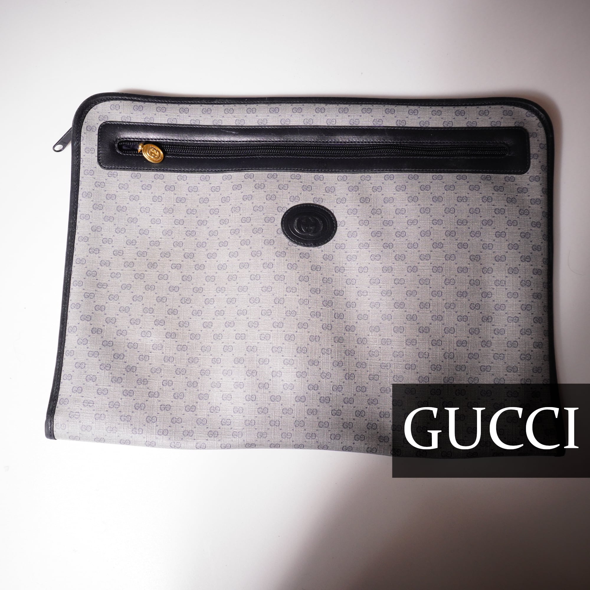 GUCCI GGパターン クラッチバッグ