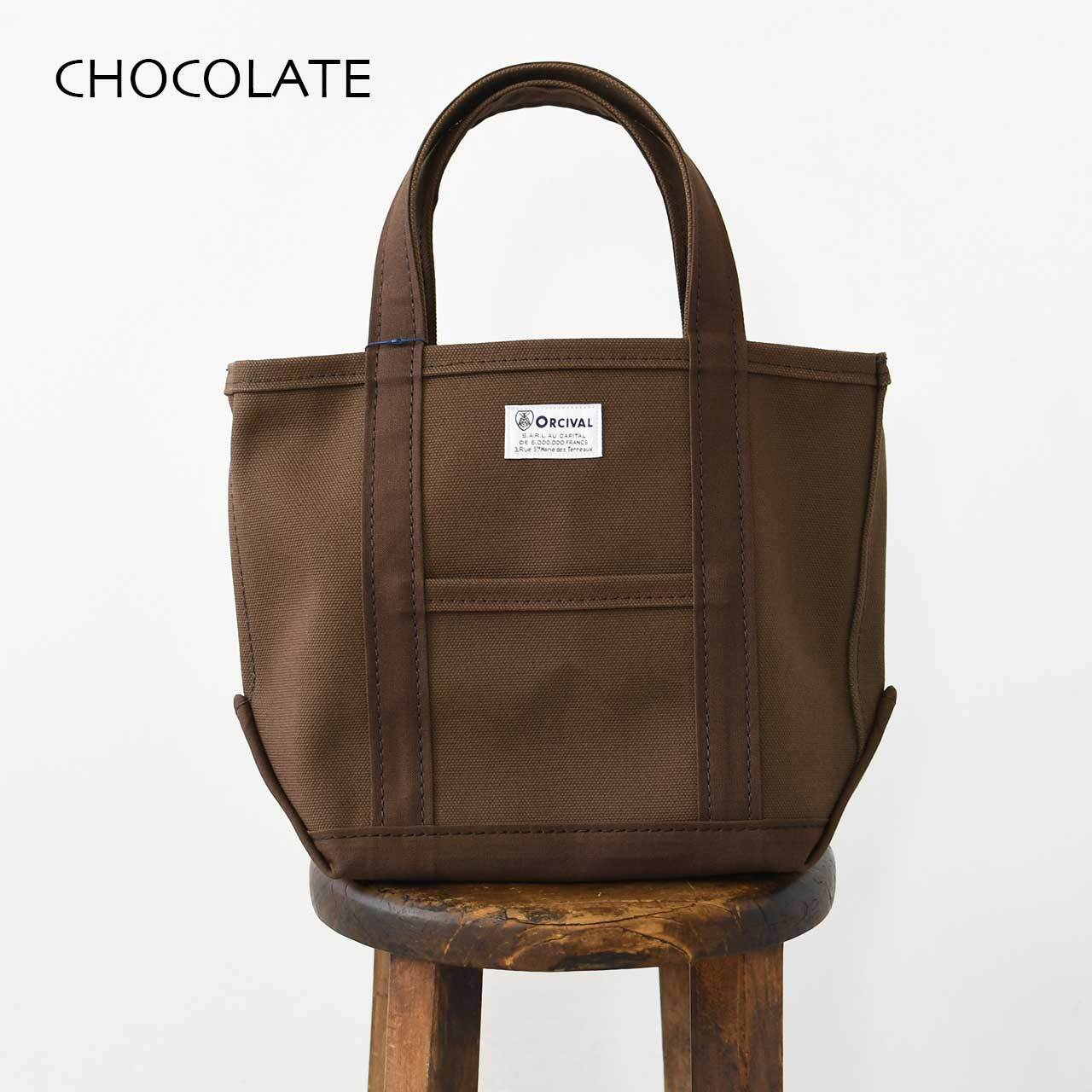 ORCIVAL[オーチバル・オーシバル] CANVAS TOTE BAG SMALL -SOLID- [OR