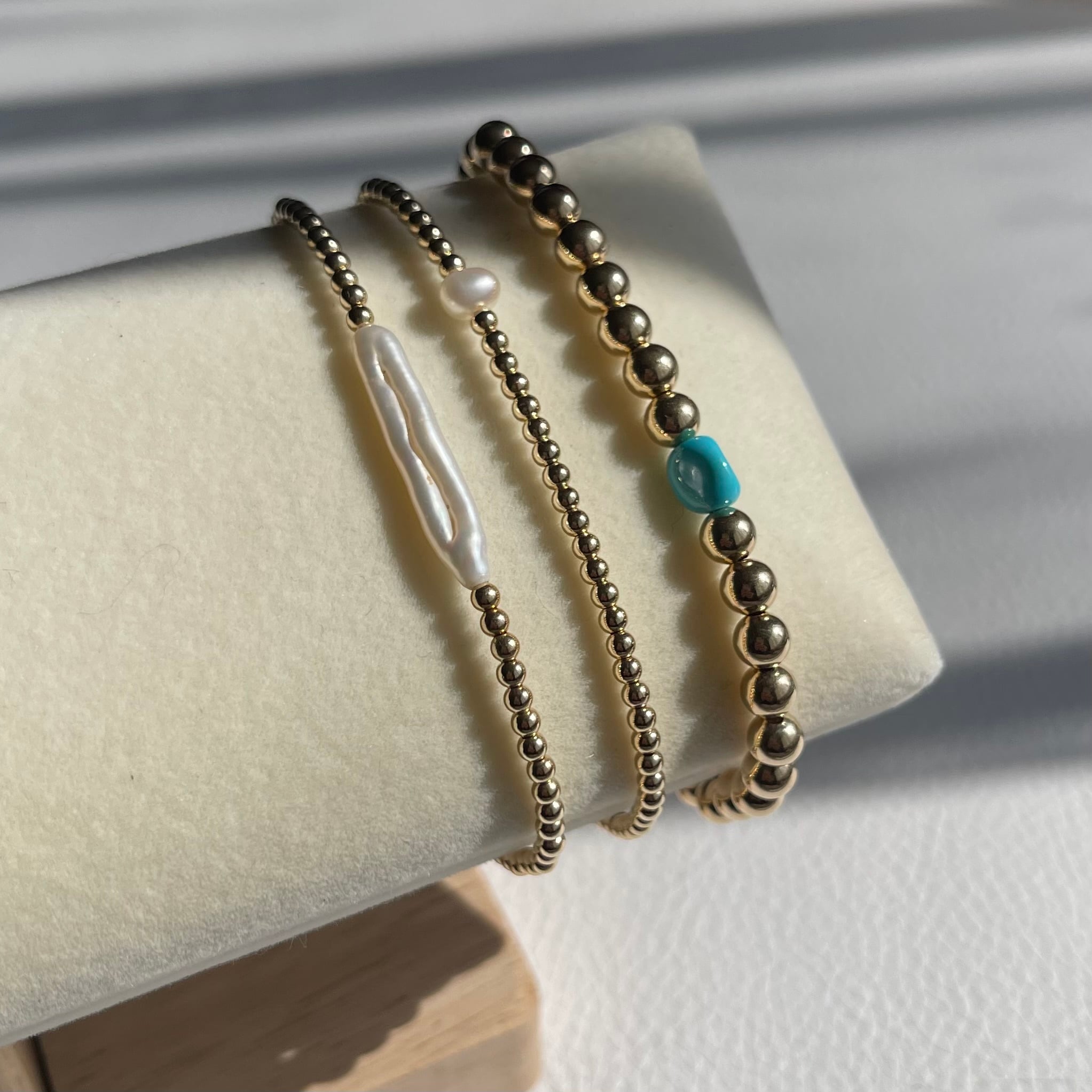 Loop Bracelet / Sleeping Beauty Turquoise x 14kgf / ブレスレット
