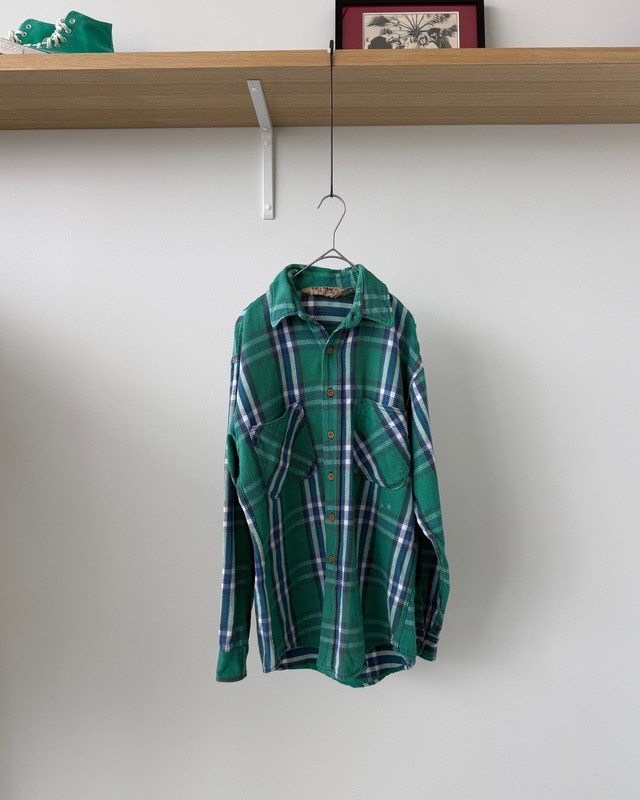 -BIG MAC- Vintage 80s Flannel shirt