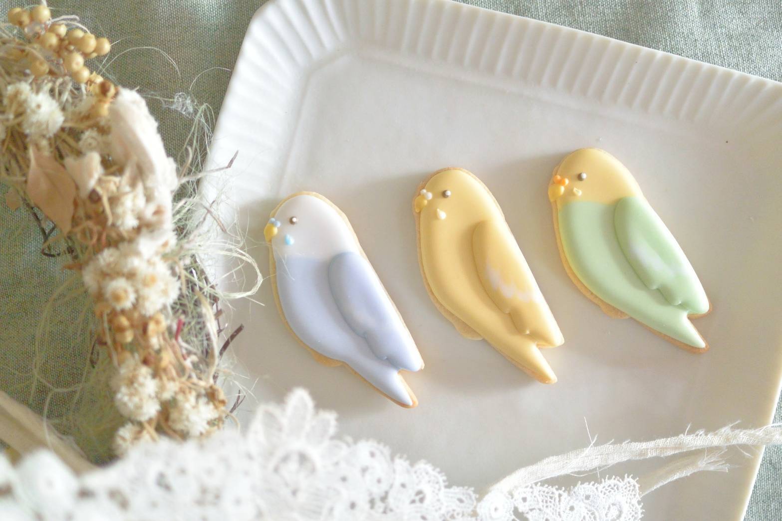 インコ Parakeet クッキーカッター Cookie Cutter Mgodis