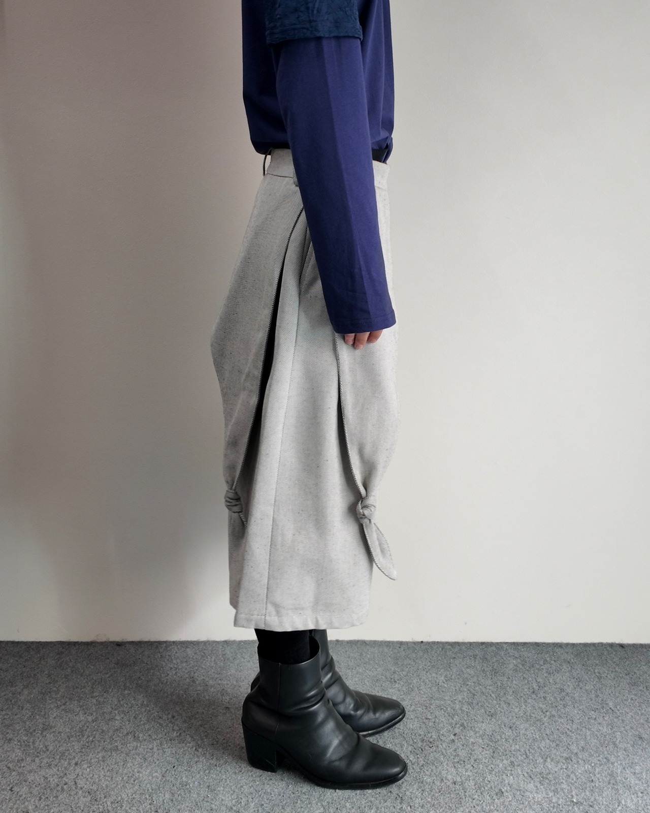 【26/AW STRONGTHE】CANVAS / DROPS BERMUDA SHORTS