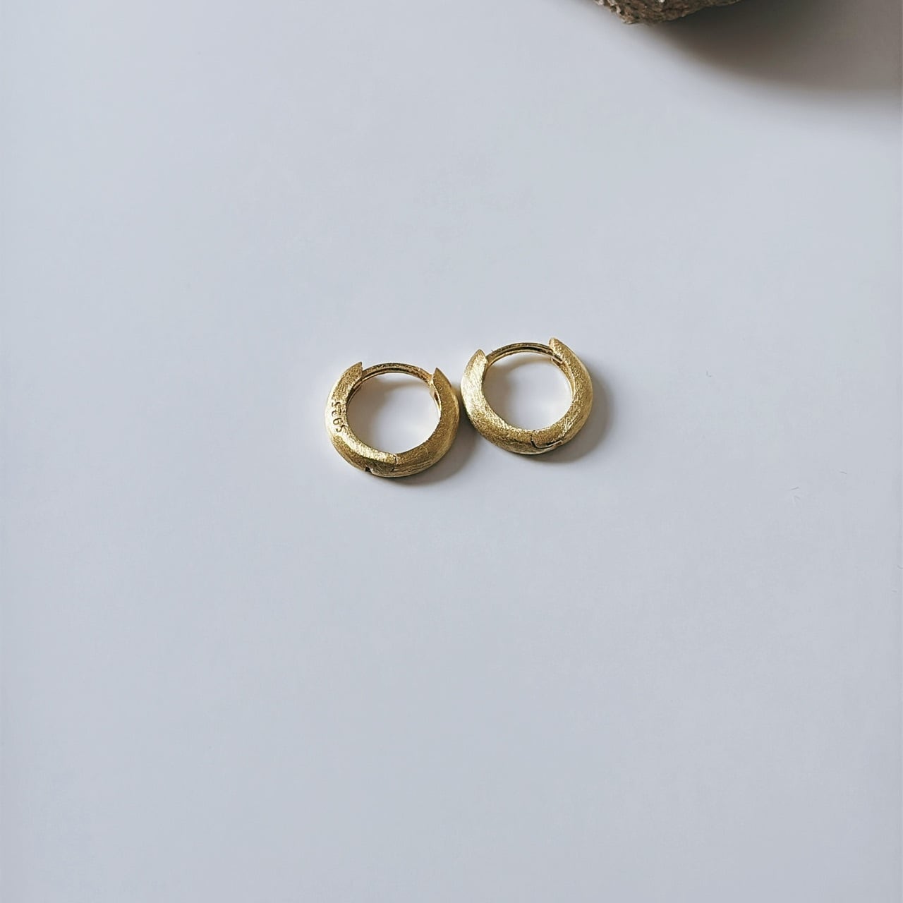 owol. ARC Pierce 2 ゴールド フープピアス ARC Pierce 2 Matte | owol.