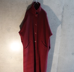 Wool Poly Stand Collar Design Coat