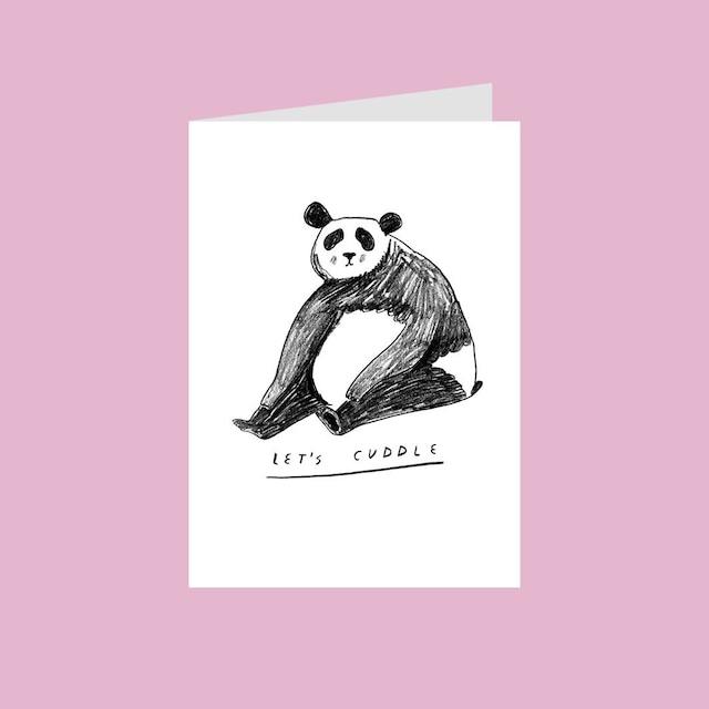 Cuddle Greeting Card