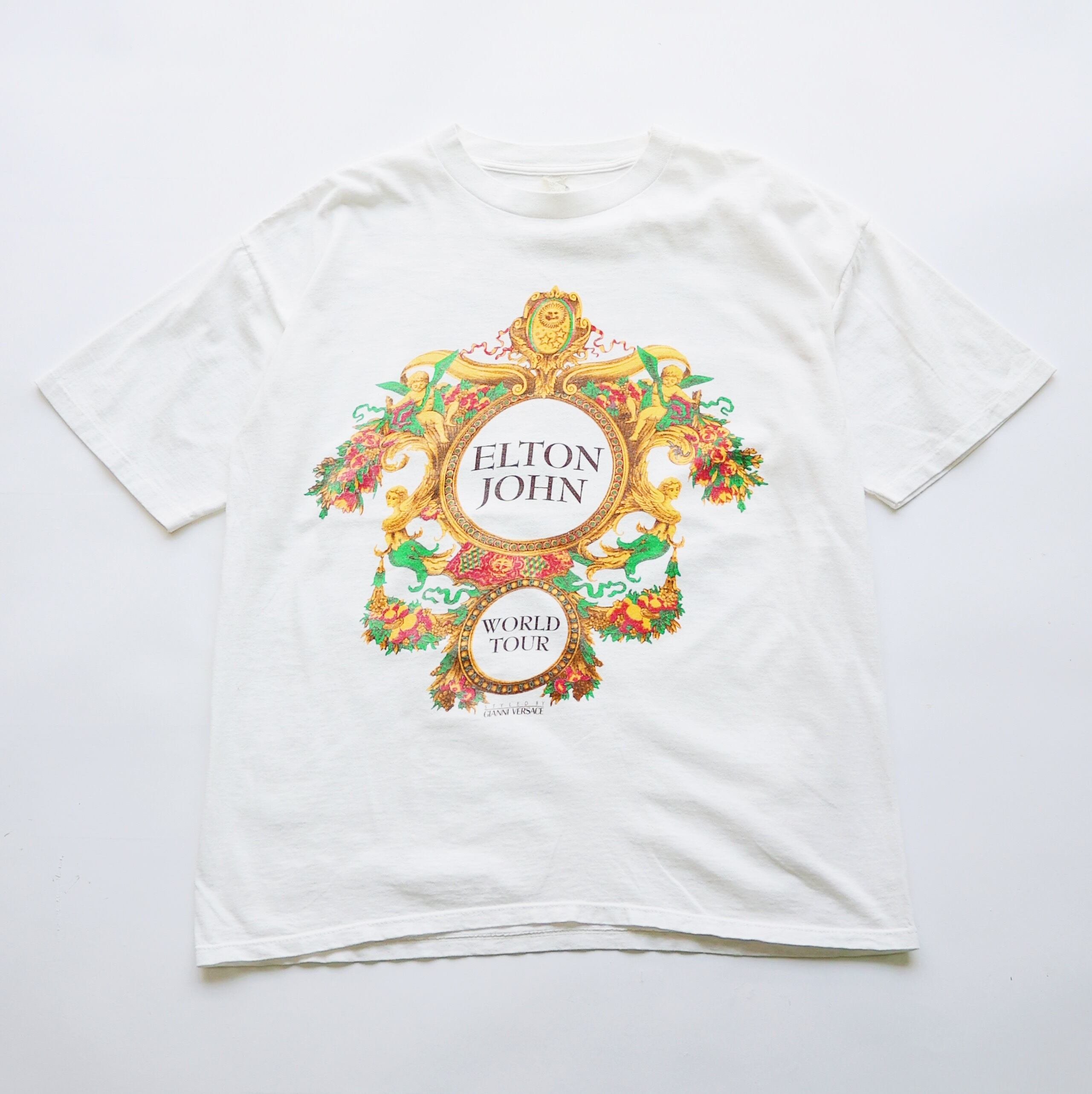 ELTON JOHN WORLD TOUR STYLED BY GIANNI VERSACE TSHIRT