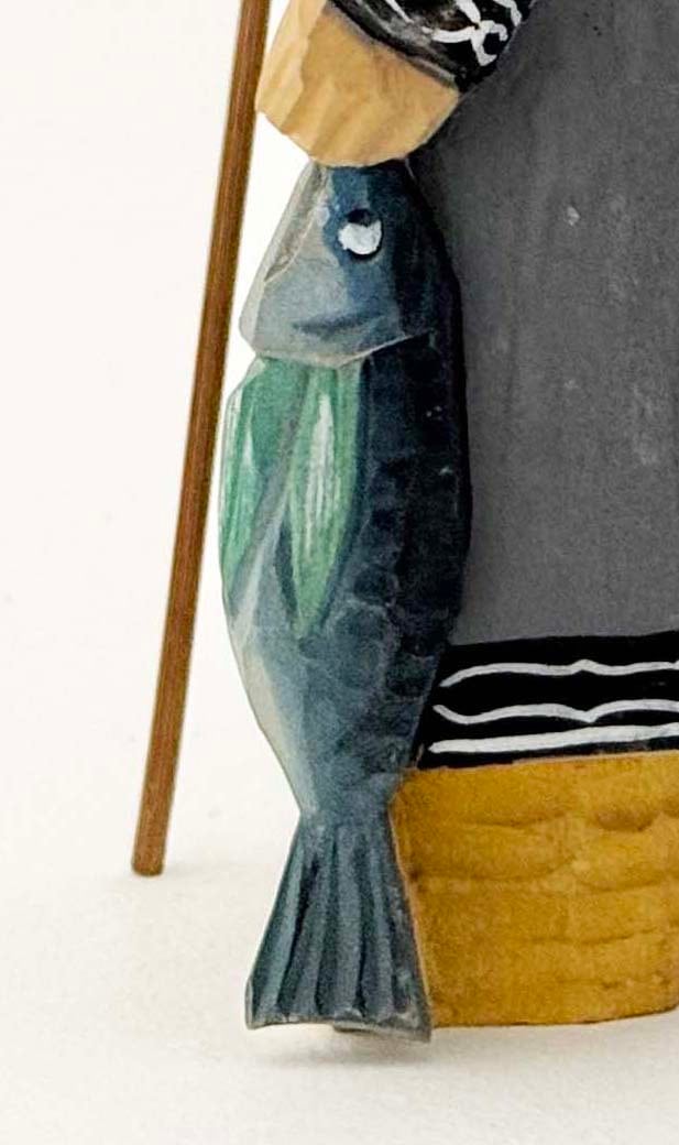 昭和ヴィンテージ アイヌ夫婦木人形セット