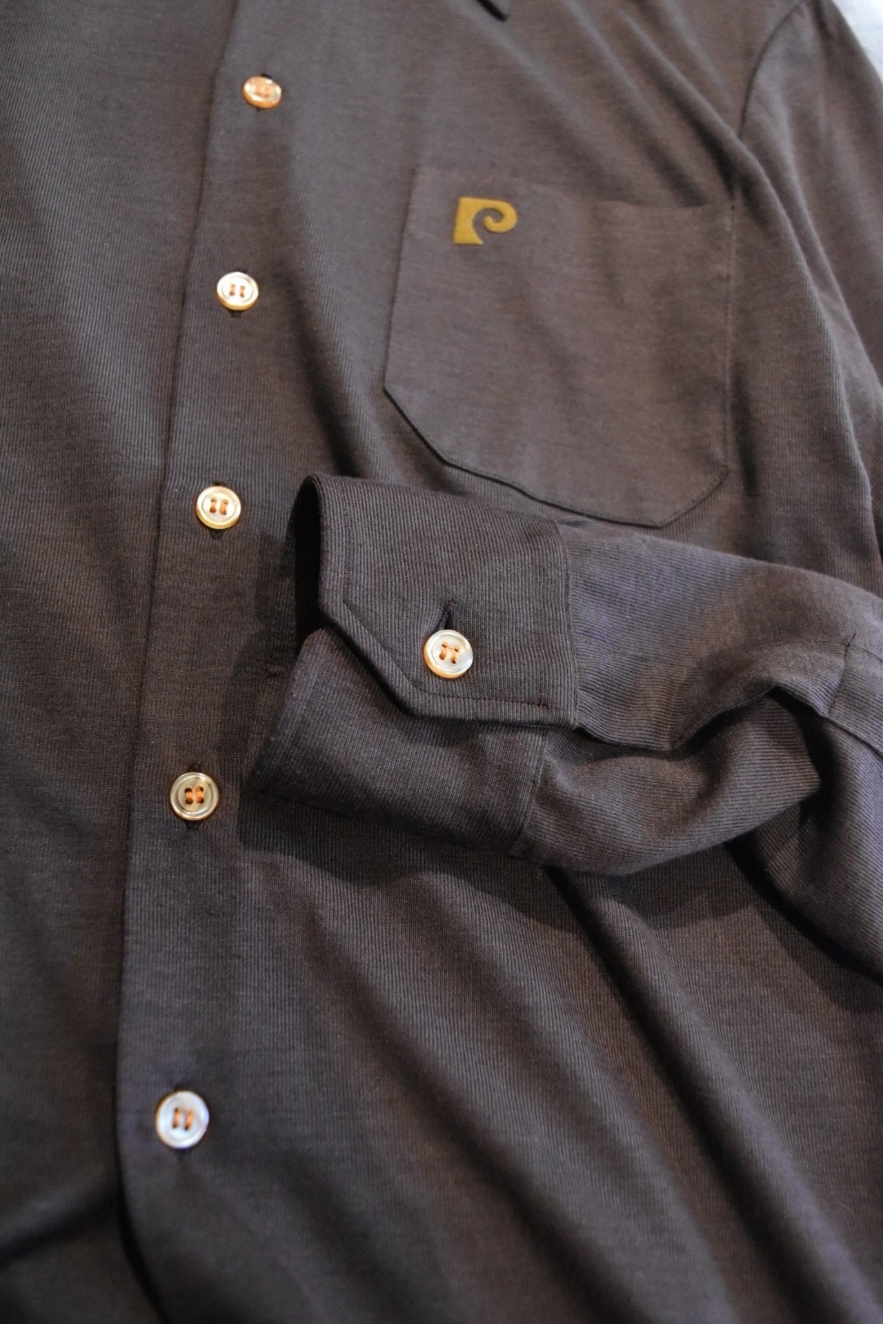 "Pierre cardin" 70s blown shirt