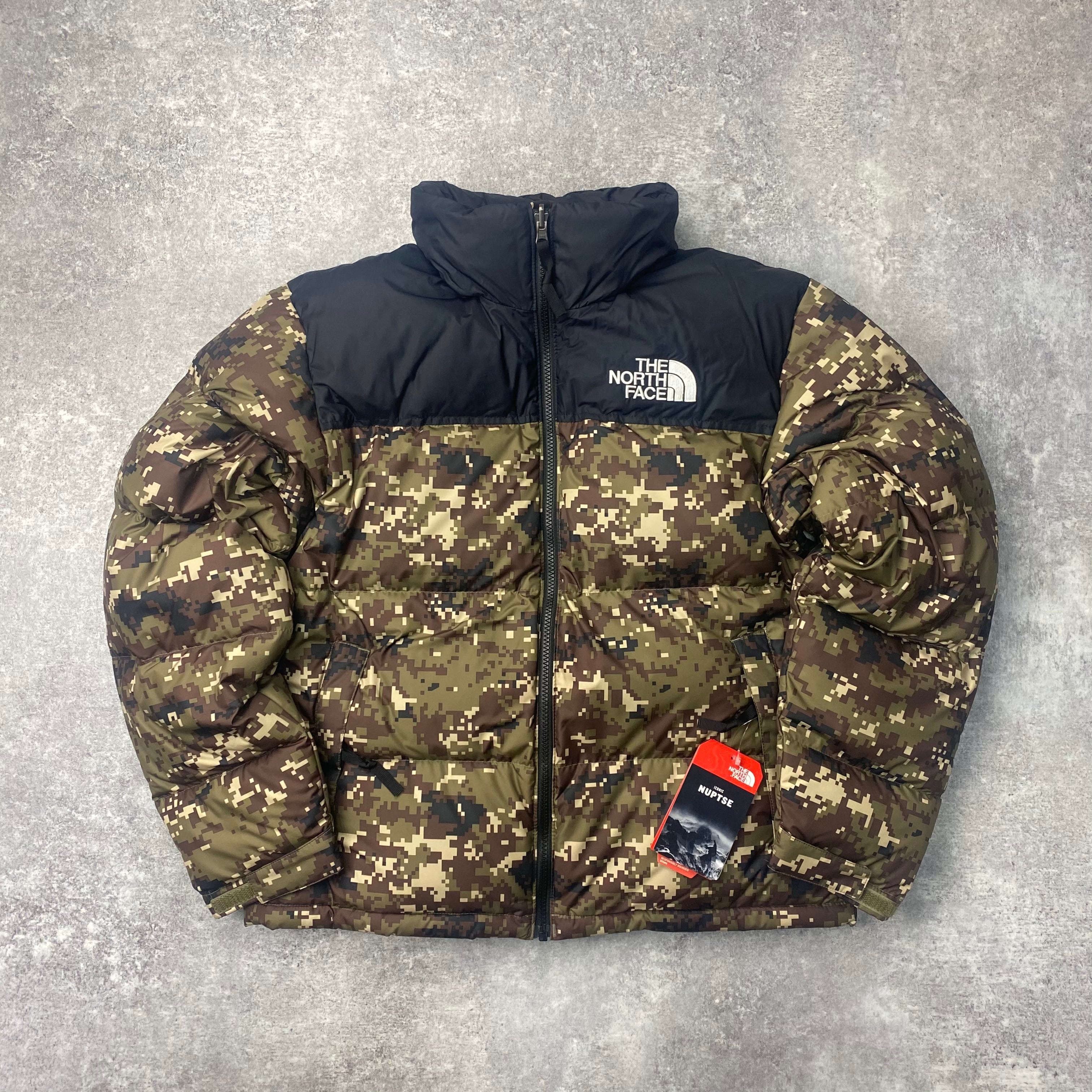 TNF 1996 NUPTSE JAKET CAMO