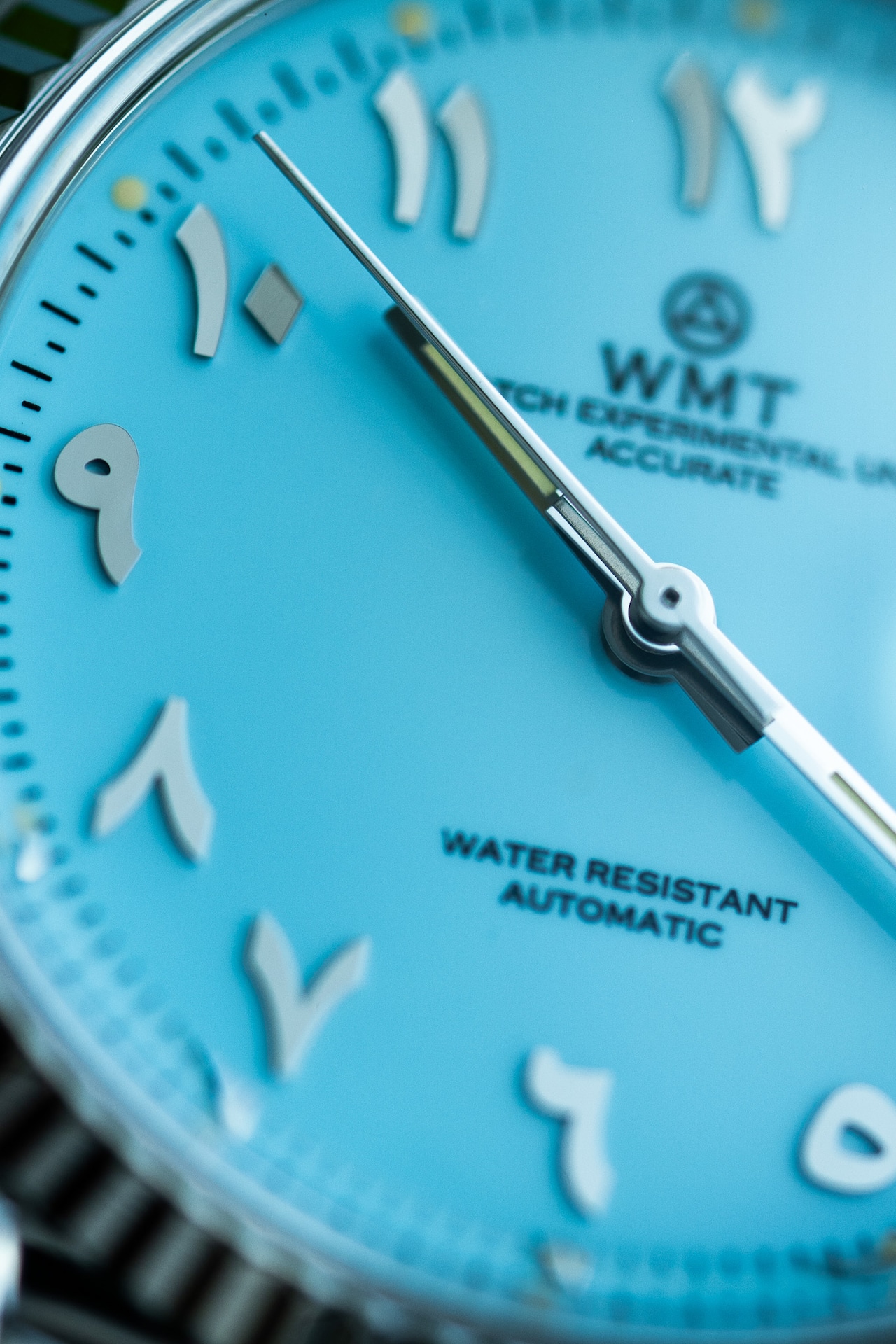 WMT Cabochon – Arabic Numerals Edition / Glossy Sky Blue Dial / Limited 50pcs