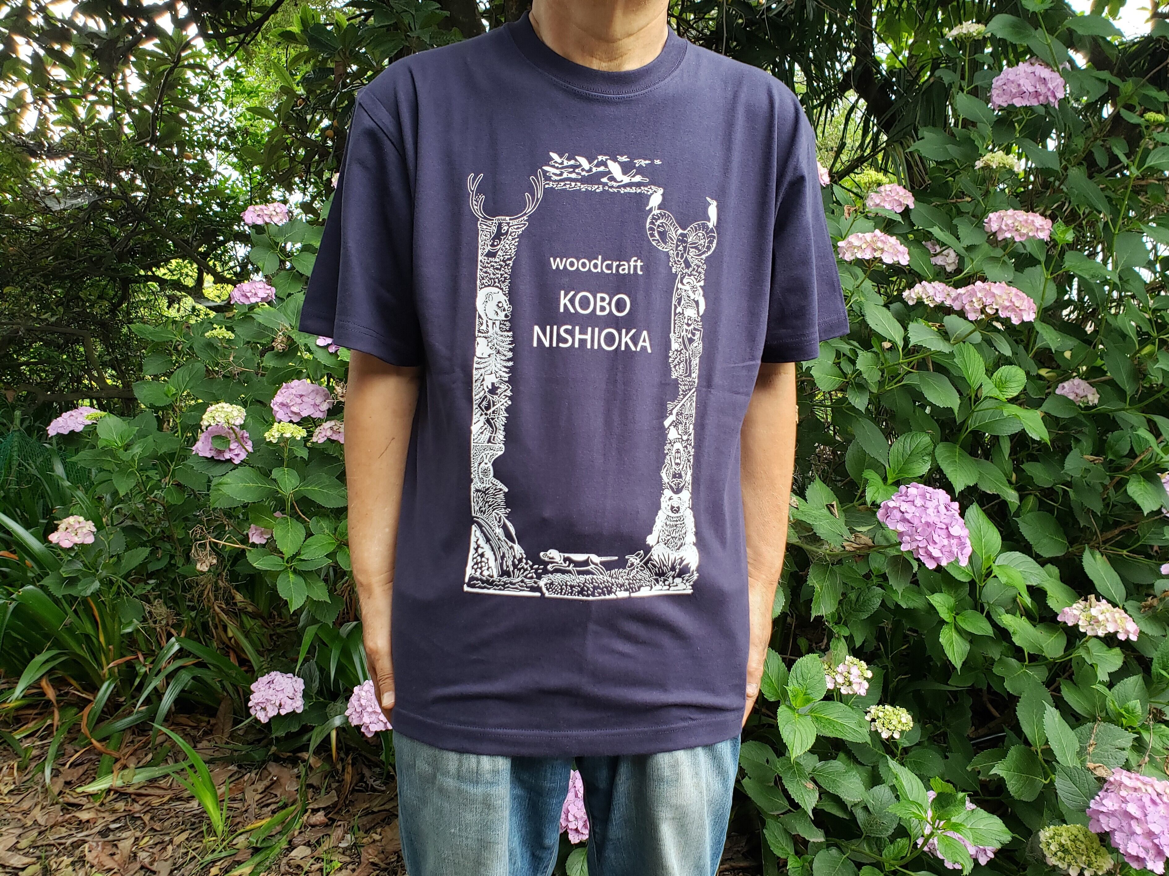 工房オリジナルTシャツ | 工房西岡 woodcraft animals