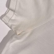 LACOSTE ラコステ 鹿の子 半袖 ポロシャツ レディース サイズ 36 /ホワイト系 レディース