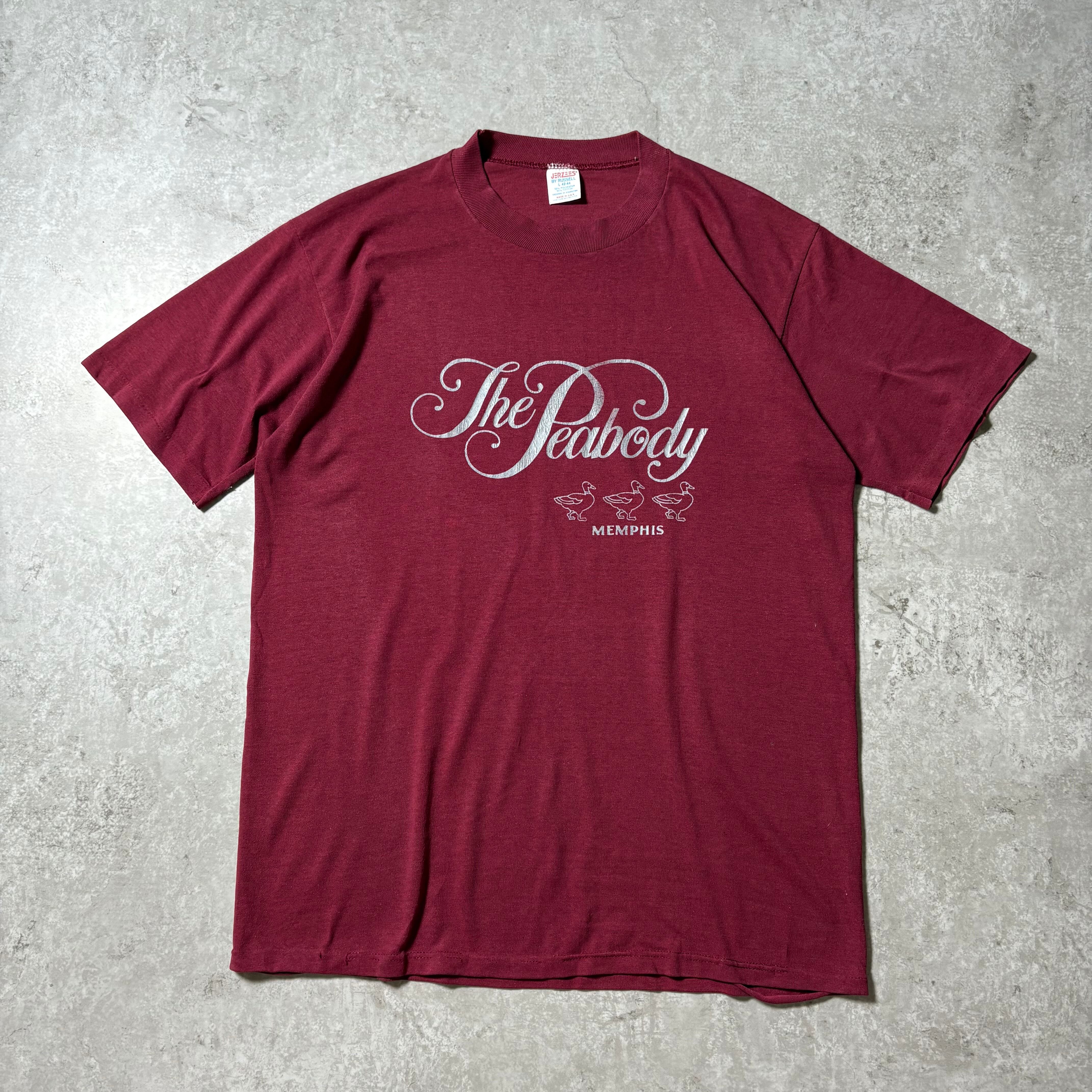 1990s "The Peabody Hotel" S/S T-shirt "Made in USA"