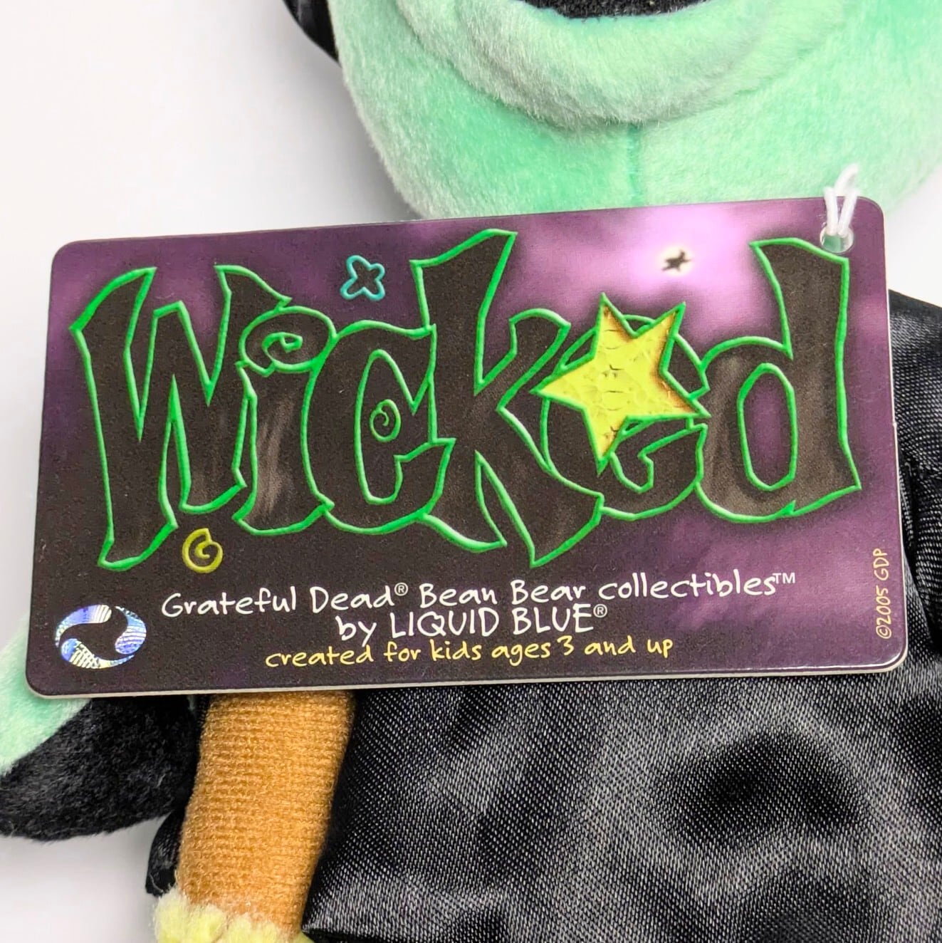 再入荷！☆DEADSTOCK / VINTAGE☆ 2005年製 【 Grateful Dead（ グレイトフルデッド ）】7inch 7インチ / HOLIDAY BEAR / WICKED ウィキッド / 1991年10月31日 〚アメリカン雑貨 アメトイ〛